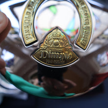 Load image into Gallery viewer, Contemporary Scottish Collectables. &quot;Dimple&quot; Round Hip Flask &amp; Pewter Rennie Mackintosh Quaich. Both Boxed
