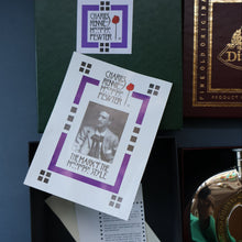 Load image into Gallery viewer, Contemporary Scottish Collectables. &quot;Dimple&quot; Round Hip Flask &amp; Pewter Rennie Mackintosh Quaich. Both Boxed
