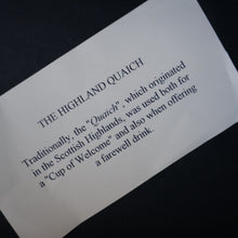 Load image into Gallery viewer, Contemporary Scottish Collectables. &quot;Dimple&quot; Round Hip Flask &amp; Pewter Rennie Mackintosh Quaich. Both Boxed
