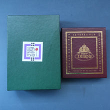 Load image into Gallery viewer, Contemporary Scottish Collectables. &quot;Dimple&quot; Round Hip Flask &amp; Pewter Rennie Mackintosh Quaich. Both Boxed
