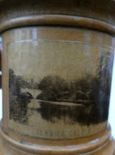 Load image into Gallery viewer, Antique 19th Century MAUCHLINE Ware Bank or Money Box. ALNWICK CASTLE, Northumberland
