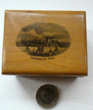 Load image into Gallery viewer, Antique 19th Century MAUCHLINE Ware Box with a View of Portobello Pier
