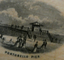 Load image into Gallery viewer, Antique 19th Century MAUCHLINE Ware Box with a View of Portobello Pier
