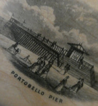 Load image into Gallery viewer, Antique 19th Century MAUCHLINE Ware Box with a View of Portobello Pier 

