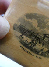 Load image into Gallery viewer, Antique 19th Century MAUCHLINE Ware Box with a View of Portobello Pier
