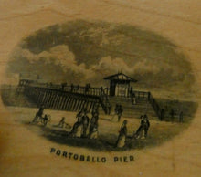 Load image into Gallery viewer, Antique 19th Century MAUCHLINE Ware Box with a View of Portobello Pier
