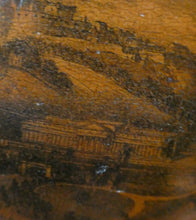Load image into Gallery viewer, Antique 19th Century Dark MAUCHLINE Ware Thread Box.

