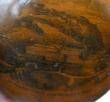 Load image into Gallery viewer, Antique 19th Century Dark MAUCHLINE Ware Thread Box.

