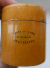Load image into Gallery viewer, Antique 19th Century MAUCHLINE Ware Thread Box. SCOTTISH BORDERS Interest. Jedburgh Abbey
