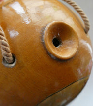 Load image into Gallery viewer, Antique 19th Century MAUCHLINE Ware String Box or Ball. View of Peebles, High Street
