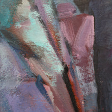 Load image into Gallery viewer, 1980s Oil Painting on Canvas by Crawfurd Adamson (1953 - 2024) Entitled Street Scene
