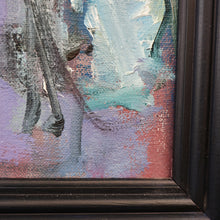 Load image into Gallery viewer, 1980s Oil Painting on Canvas by Crawfurd Adamson (1953 - 2024) Entitled Street Scene

