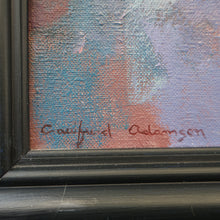 Load image into Gallery viewer, 1980s Oil Painting on Canvas by Crawfurd Adamson (1953 - 2024) Entitled Street Scene
