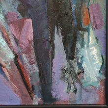 Load image into Gallery viewer, 1980s Oil Painting on Canvas by Crawfurd Adamson (1953 - 2024) Entitled Street Scene

