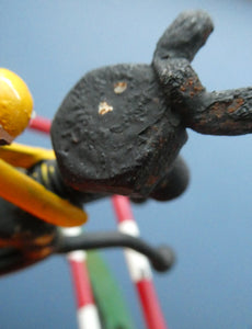  Vintage 1950s Hand-Made Painted Nuts and Bolts Model of Showjumpers