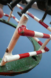  Vintage 1950s Hand-Made Painted Nuts and Bolts Model of Showjumpers