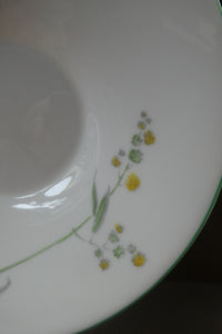 SHELLEY 1930s Art Deco SPARE SAUCER. Regal Acacia Pattern with Yellow Flowers