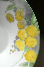 Load image into Gallery viewer, SHELLEY 1930s Art Deco TRIO (Cup, Saucer &amp; Side Plate). Regal Acacia Pattern with Yellow Flowers
