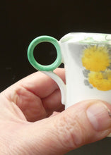 Load image into Gallery viewer, SHELLEY 1930s Art Deco Milk Jug and Open Sugar Bowl. Regal Acacia Pattern with Yellow Flowers
