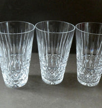 Load image into Gallery viewer, SET OF FIVE Vintage WATERFORD CRYSTAL &quot;Tramore (Cut)&quot; Highball Tumbler. 5 inches in height
