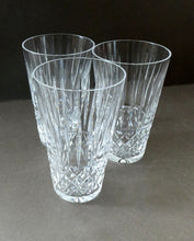 Load image into Gallery viewer, SET OF FIVE Vintage WATERFORD CRYSTAL &quot;Tramore (Cut)&quot; Highball Tumbler. 5 inches in height
