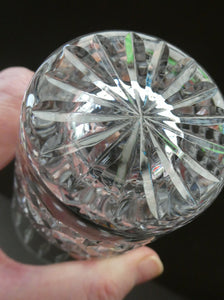 SET OF FIVE Vintage WATERFORD CRYSTAL "Tramore (Cut)" Highball Tumbler. 5 inches in height