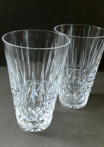 SET OF FIVE Vintage WATERFORD CRYSTAL "Tramore (Cut)" Highball Tumbler. 5 inches in height