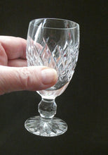 Load image into Gallery viewer, WATERFORD CRYSTAL &quot;Boyne&quot;. SET OF FIVE Sherry Glasses. 4 1/4 inches
