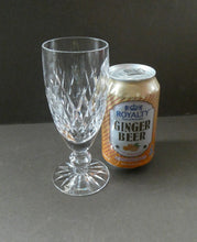 Load image into Gallery viewer, Vintage WATERFORD CRYSTAL &quot;Boyne&quot;. PAIR of Large White Wine / Champagne Glasses
