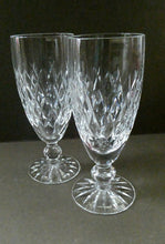 Load image into Gallery viewer, Vintage WATERFORD CRYSTAL &quot;Boyne&quot;. PAIR of Large White Wine / Champagne Glasses
