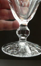 Load image into Gallery viewer, Vintage WATERFORD CRYSTAL &quot;Boyne&quot;. PAIR of Large White Wine / Champagne Glasses
