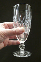 Load image into Gallery viewer, Vintage WATERFORD CRYSTAL &quot;Boyne&quot;. PAIR of Large White Wine / Champagne Glasses
