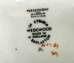 Vintage 1950s Wedgwood LARGE SERVING PLATTER. Persephone / Harvest Festival Pattern