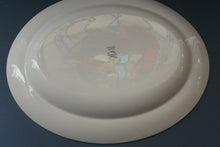 Load image into Gallery viewer, Vintage 1950s Wedgwood LARGE SERVING PLATTER. Persephone / Harvest Festival Pattern
