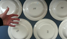 Load image into Gallery viewer, Vintage 1950s Wedgwood SIX SOUP or PASTA BOWLS. Persephone / Harvest Festival Pattern
