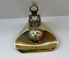 Load image into Gallery viewer, Rare Antique Real Bronze Geschutzt Ink Stand and Ink Well. With Secessionist Decoration
