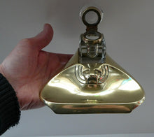 Load image into Gallery viewer, Rare Antique Real Bronze Geschutzt Ink Stand and Ink Well. With Secessionist Decoration
