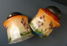 Load image into Gallery viewer, 1920s Art Deco Czech Glass Lamp with Oriental Motifs
