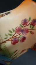 Load image into Gallery viewer, 1920s Art Deco Czech Glass Lamp with Oriental Motifs
