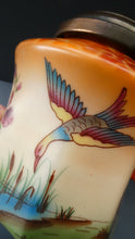 Load image into Gallery viewer, 1920s Art Deco Czech Glass Lamp with Oriental Motifs
