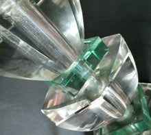 Load image into Gallery viewer, 1930s Crystal Faceted Stacked Table Lamp.
