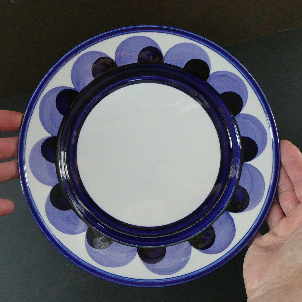 Anna (Anja) Jaatinen Winquist. 7 3/4 inches diameter Arabia Paju Finland