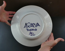 Load image into Gallery viewer, Arabia Finland 1960s Large Plate or Platter Paju Pattern  Anna (Anja) Jaatinen Winquist
