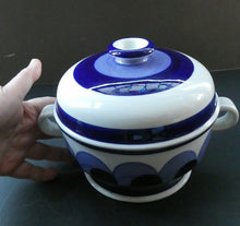 Load image into Gallery viewer, Arabia Finland 1960s Pidded Dish Paju Pattern  Anna (Anja) Jaatinen Winquist
