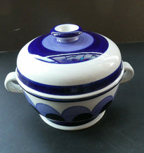 Load image into Gallery viewer, Arabia Finland 1960s Pidded Dish Paju Pattern  Anna (Anja) Jaatinen Winquist
