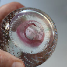Load image into Gallery viewer, Pink Champagne Colin Terris Caithness Paperweight

