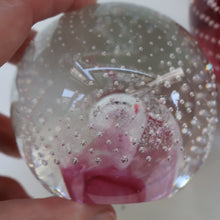 Load image into Gallery viewer, Pink Champagne Colin Terris Caithness Paperweight
