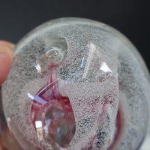 Load image into Gallery viewer, SCOTTISH PAPERWEIGHT. 1993 CAITHNESS GLASS Paperweight entitled CONGRATULATIONS by Margot Thomson
