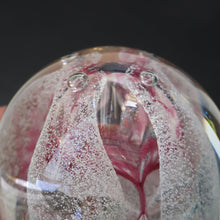 Load image into Gallery viewer, SCOTTISH PAPERWEIGHT. 1993 CAITHNESS GLASS Paperweight entitled CONGRATULATIONS by Margot Thomson
