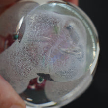 Load image into Gallery viewer, SCOTTISH PAPERWEIGHT. 1993 CAITHNESS GLASS Paperweight entitled CONGRATULATIONS by Margot Thomson
